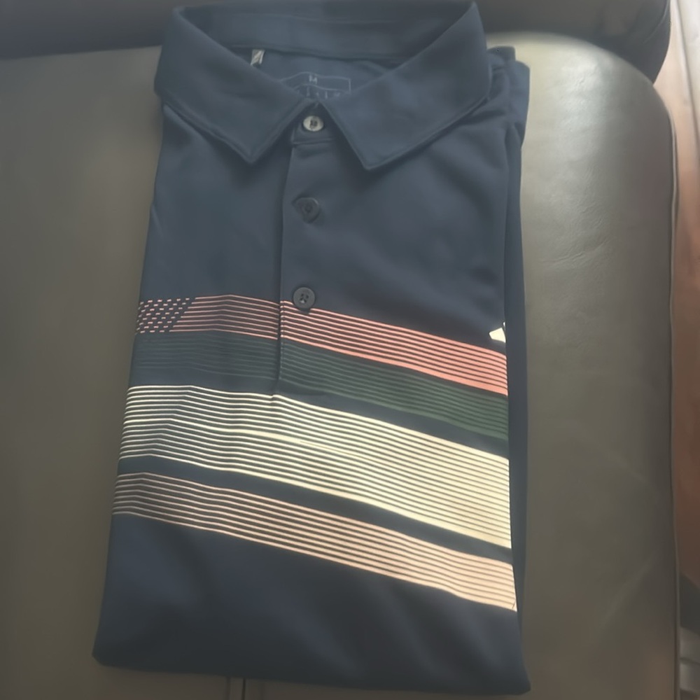 Adidas Black Performance Polo Shirt